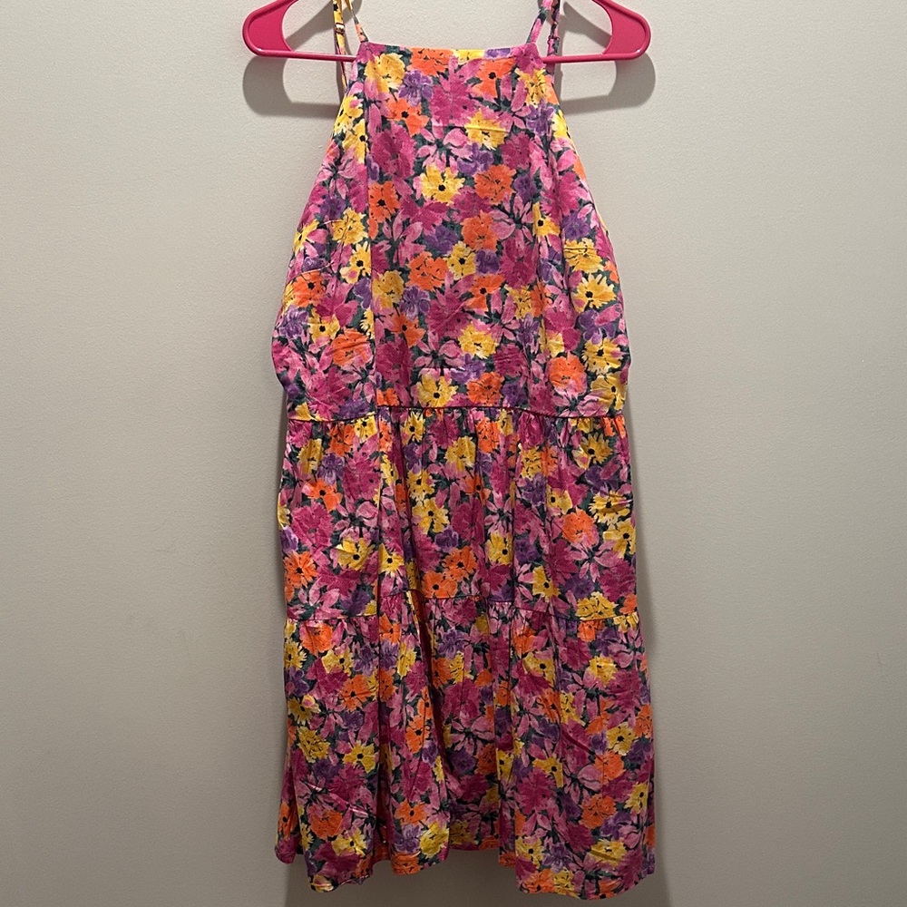 Floral Halter Dress